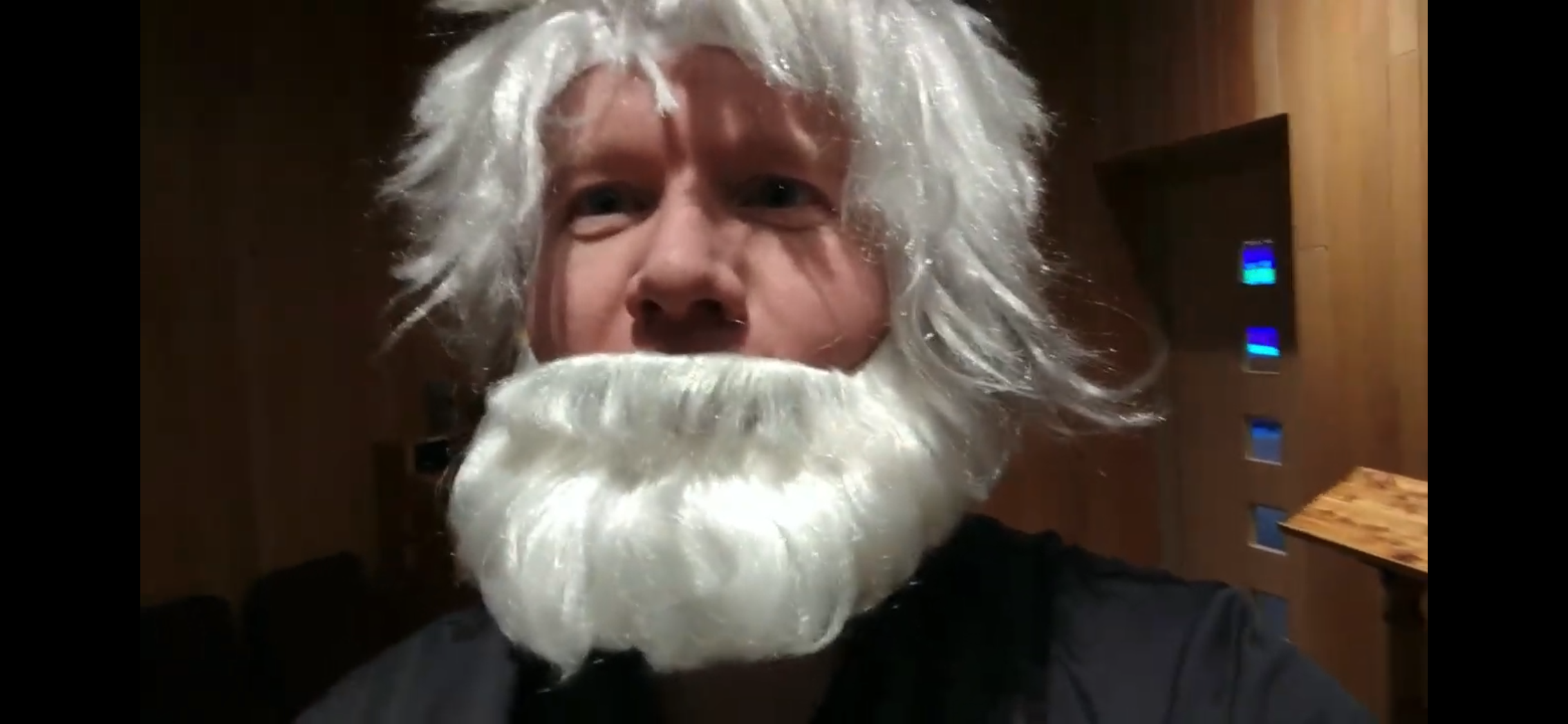 Pastor John went incognito!